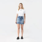 FLORA SKIRT WOMEN BLUE DENIM - Monastery | Tienda Oficial Colombia