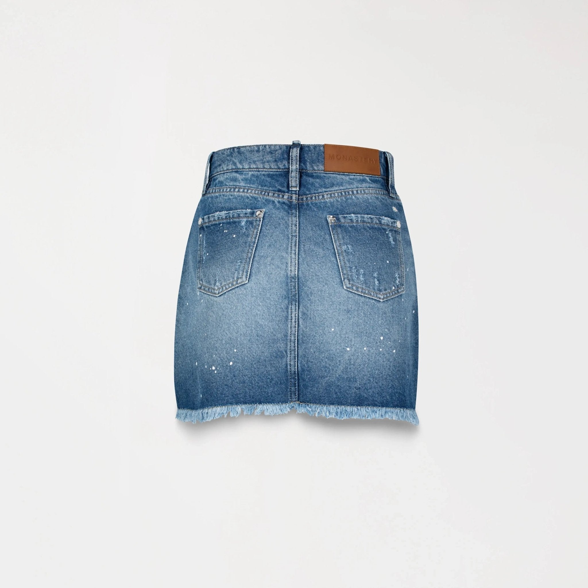 FLORA SKIRT WOMEN BLUE DENIM - Monastery | Tienda Oficial Colombia