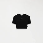 GODIVA CROP TOP WOMEN BLACK - Monastery | Tienda Oficial Colombia