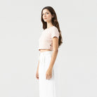 GODIVA CROP TOP WOMEN CAMEO ROSE - Monastery | Tienda Oficial Colombia