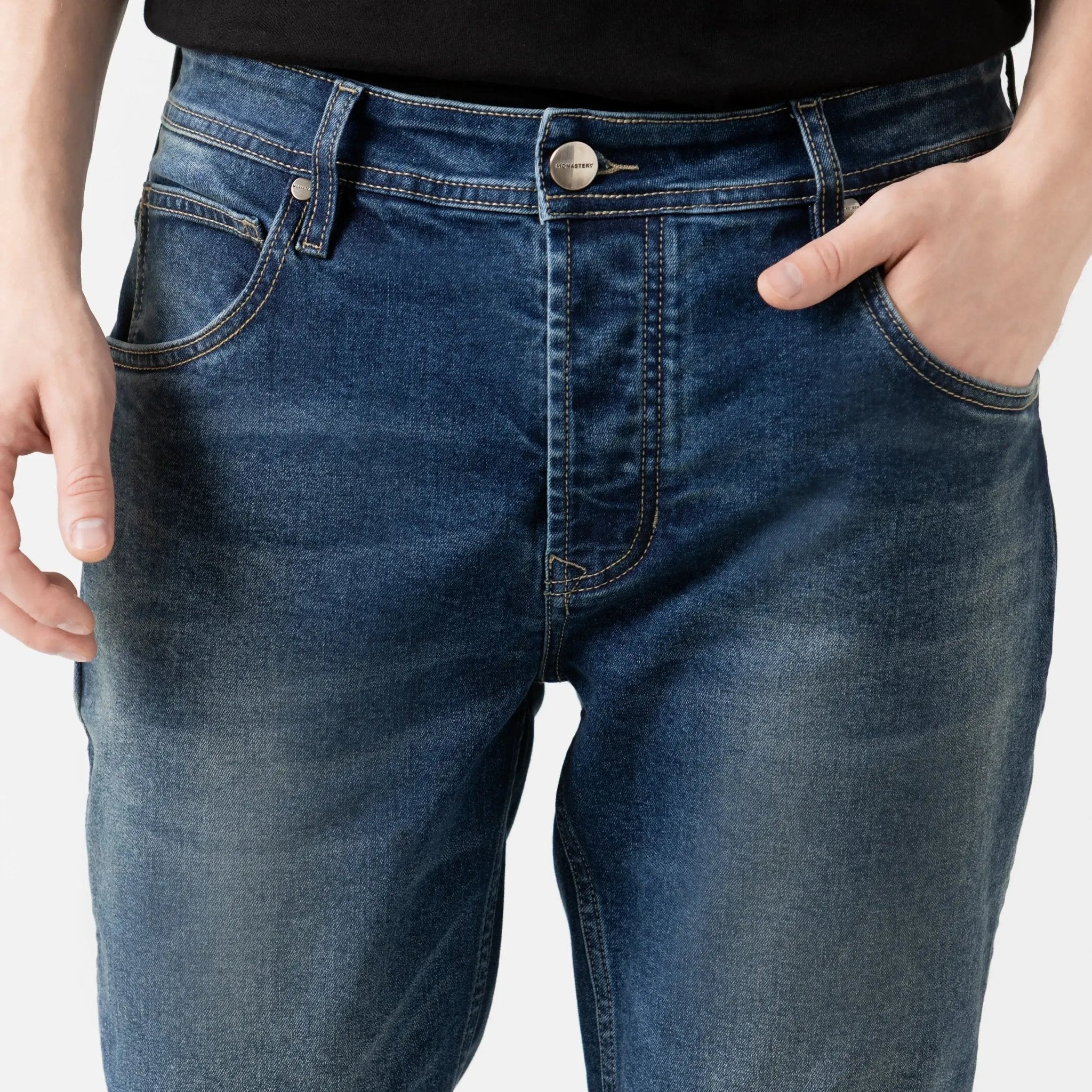 GYSTOL JEAN MEN BLUE DENIM - Monastery | Tienda Oficial Colombia