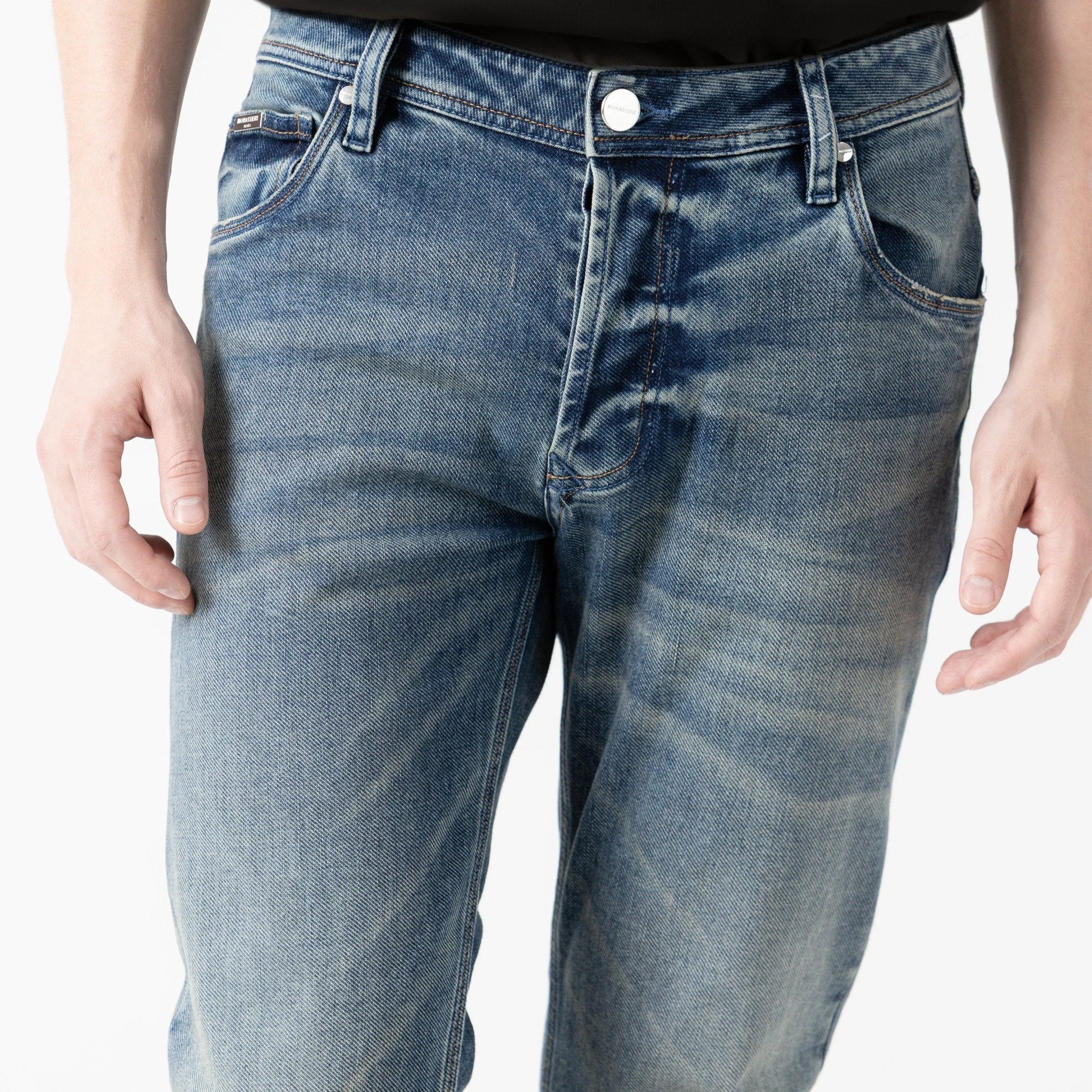 HARTWIG JEAN MEN BLUE DENIM - Monastery | Tienda Oficial Colombia