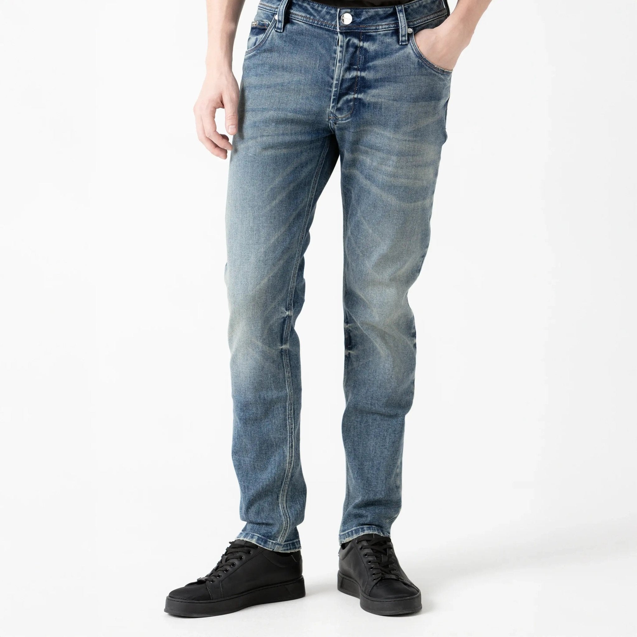 HARTWIG JEAN MEN BLUE DENIM - Monastery | Tienda Oficial Colombia