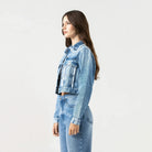 HOSHI JACKET WOMEN BLUE DENIM - Monastery | Tienda Oficial Colombia