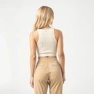 HYWEL KNITTED TOP WOMEN WHITECAP GRAY - Monastery | Tienda Oficial Colombia
