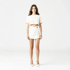 INDIRA CROP TOP WOMEN SAND DOLLAR - Monastery | Tienda Oficial Colombia