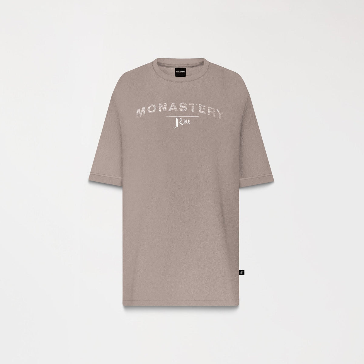 JR JEM T-SHIRT OVERSIZED MEN TAUPE GRAY - Monastery | Tienda Oficial Colombia