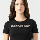 KAIA CROP TOP WOMEN BLACK - Monastery | Tienda Oficial Colombia