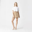 KEONA CROP TOP WOMEN WHITE - Monastery | Tienda Oficial Colombia