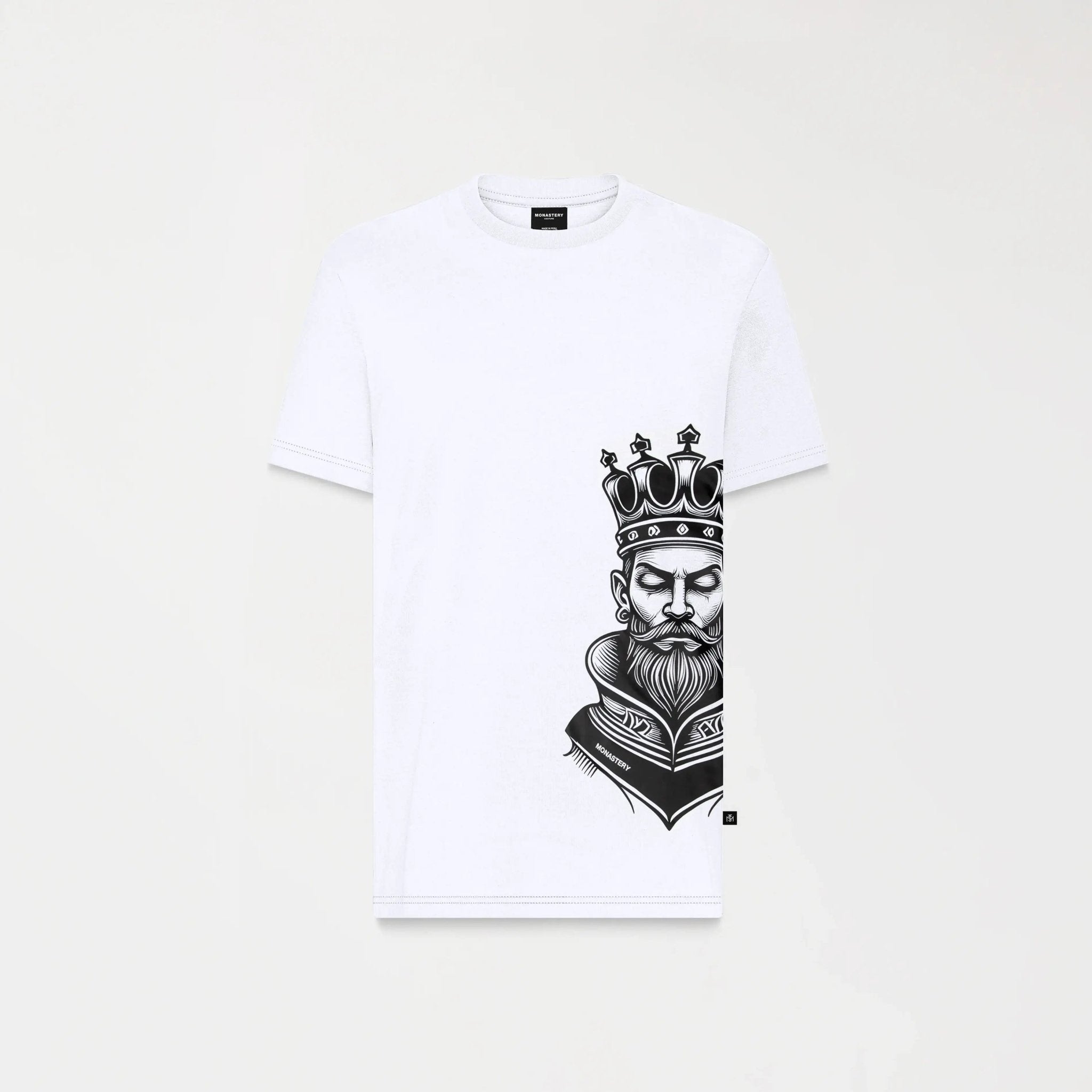 KINGSHIP T - SHIRT MEN WHITE - Monastery | Tienda Oficial Colombia