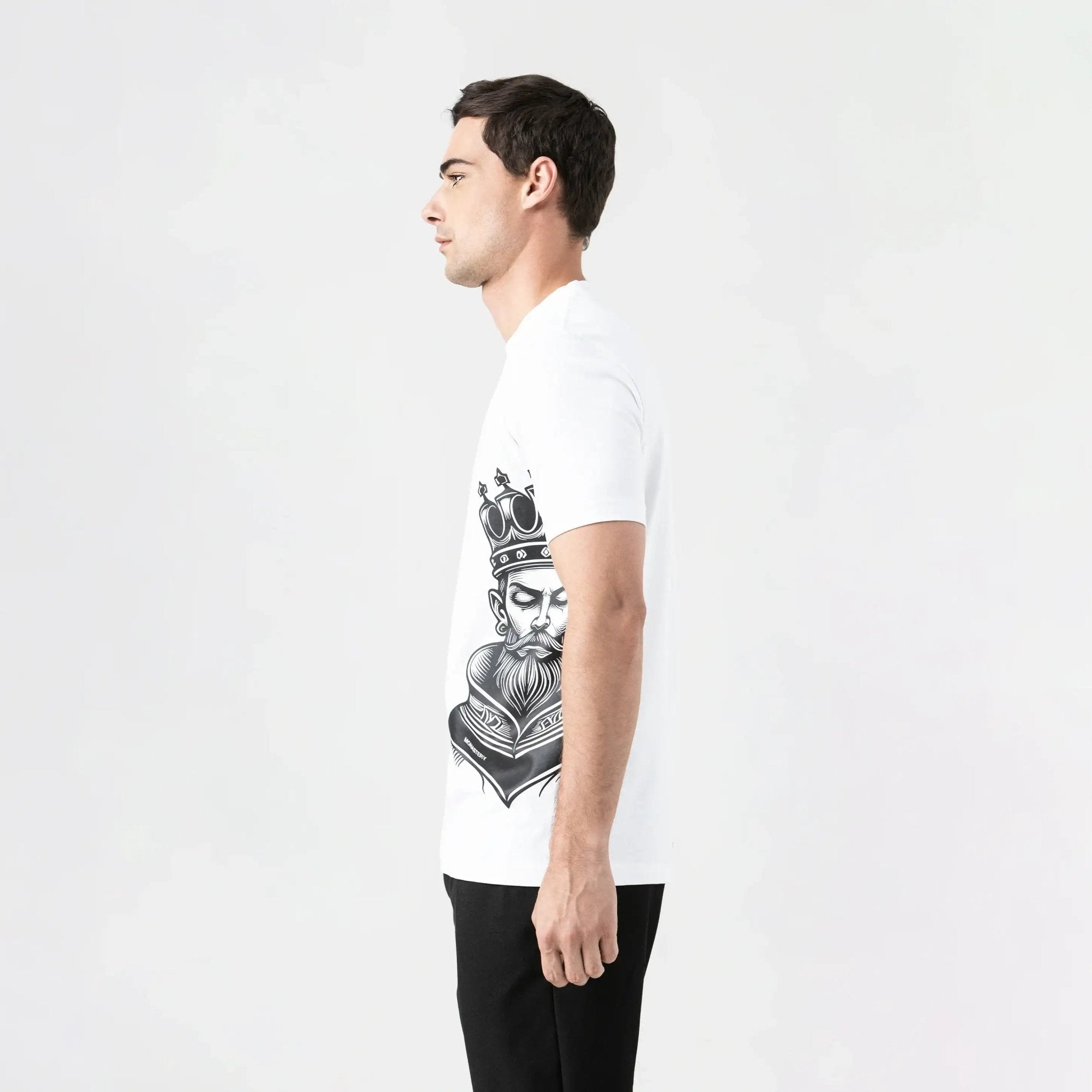 KINGSHIP T - SHIRT MEN WHITE - Monastery | Tienda Oficial Colombia