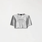 LENA CROP TOP WOMEN SILVER - Monastery | Tienda Oficial Colombia