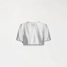 LENA CROP TOP WOMEN SILVER - Monastery | Tienda Oficial Colombia