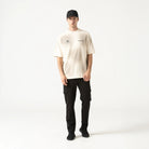 LOAN T - SHIRT OVERSIZED MEN WHITECAP GRAY - Monastery | Tienda Oficial Colombia