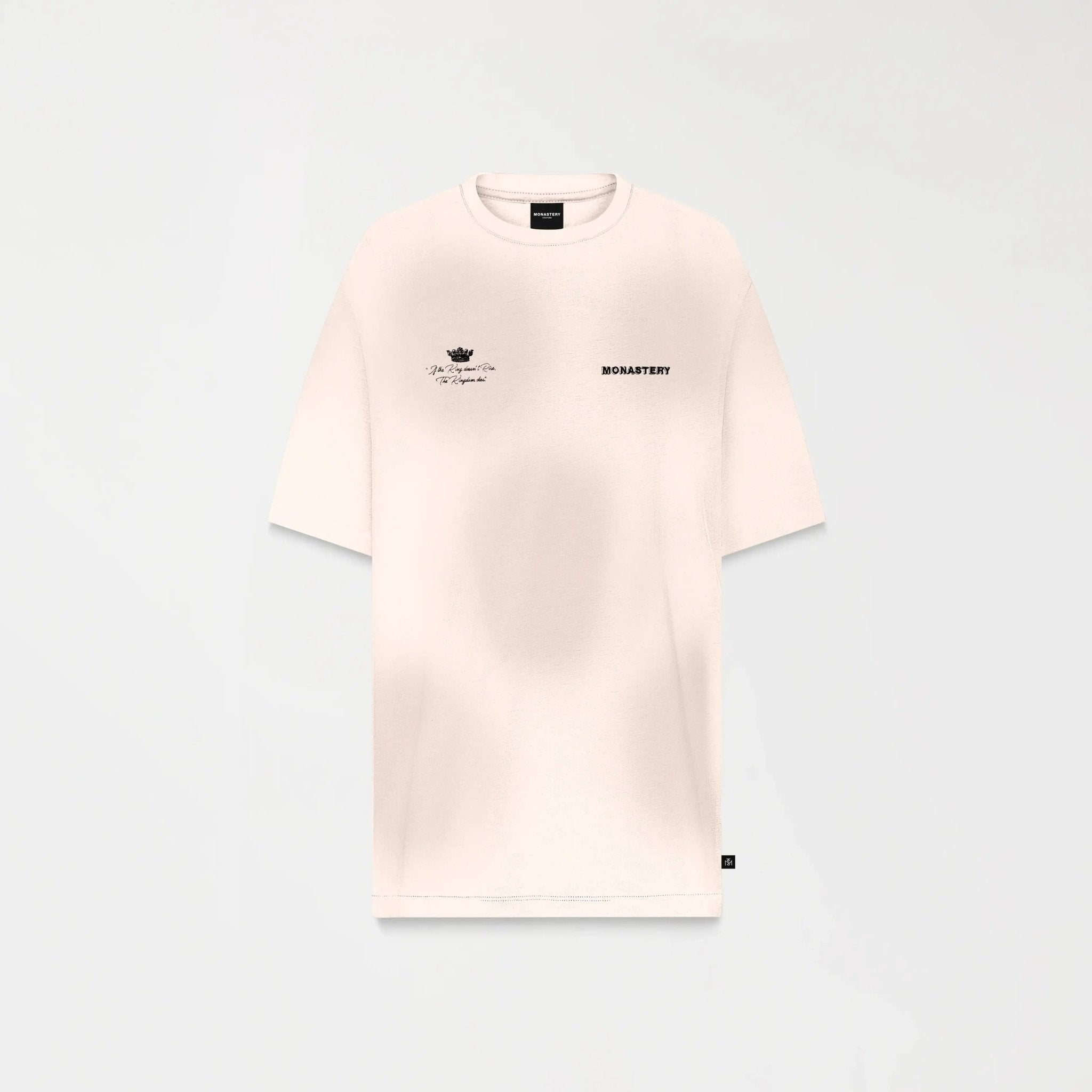 LOAN T - SHIRT OVERSIZED MEN WHITECAP GRAY - Monastery | Tienda Oficial Colombia