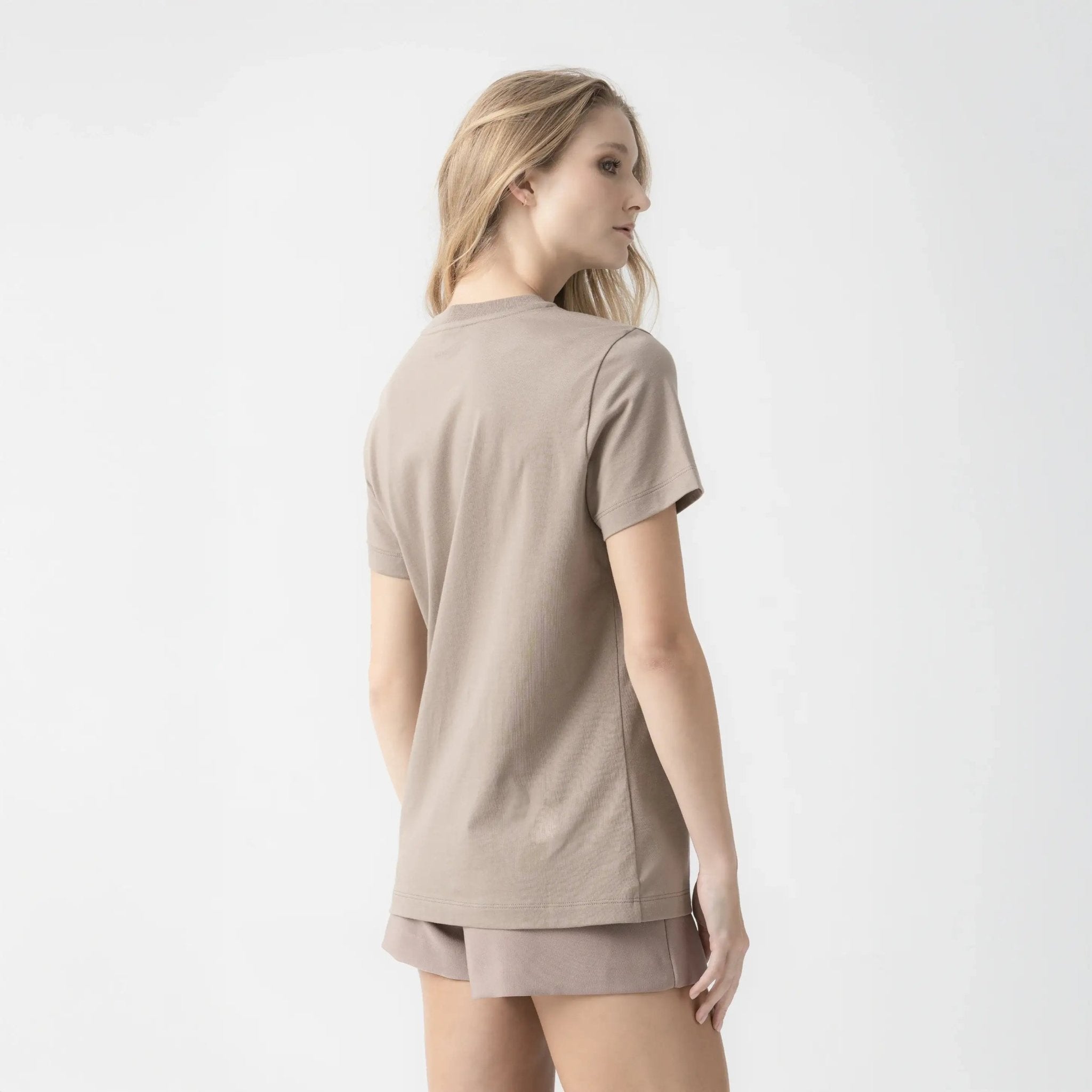 MERLE T - SHIRT WOMEN TAUPE GRAY - Monastery | Tienda Oficial Colombia