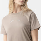 MERLE T - SHIRT WOMEN TAUPE GRAY - Monastery | Tienda Oficial Colombia