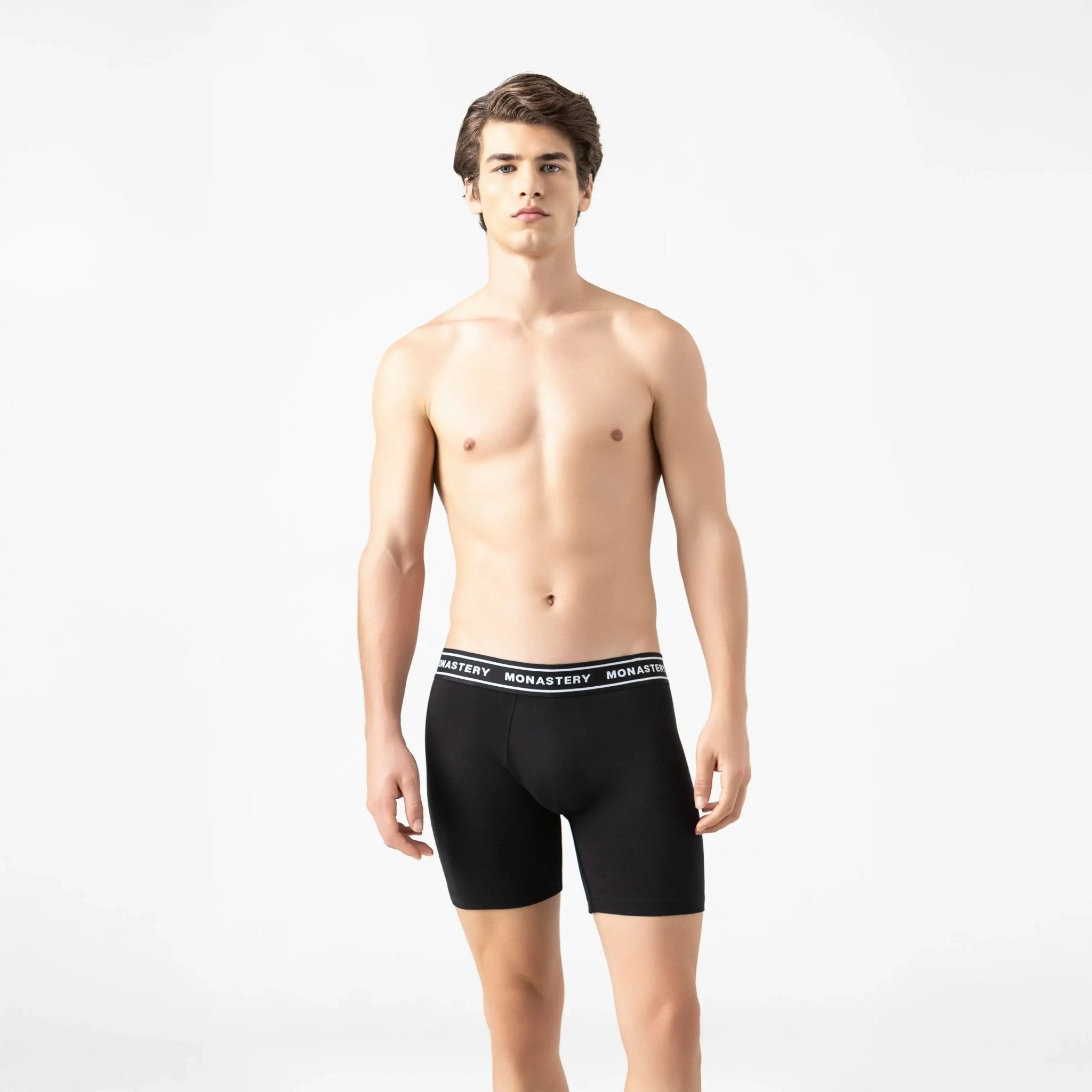 MISTRAL PACK BÓXER MEN BLACK - WHITE - BLACK - Monastery | Tienda Oficial Colombia