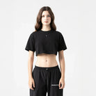 NAIA CROP TOP WOMEN BLACK - Monastery | Tienda Oficial Colombia
