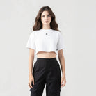 NAIA CROP TOP WOMEN WHITE - Monastery | Tienda Oficial Colombia