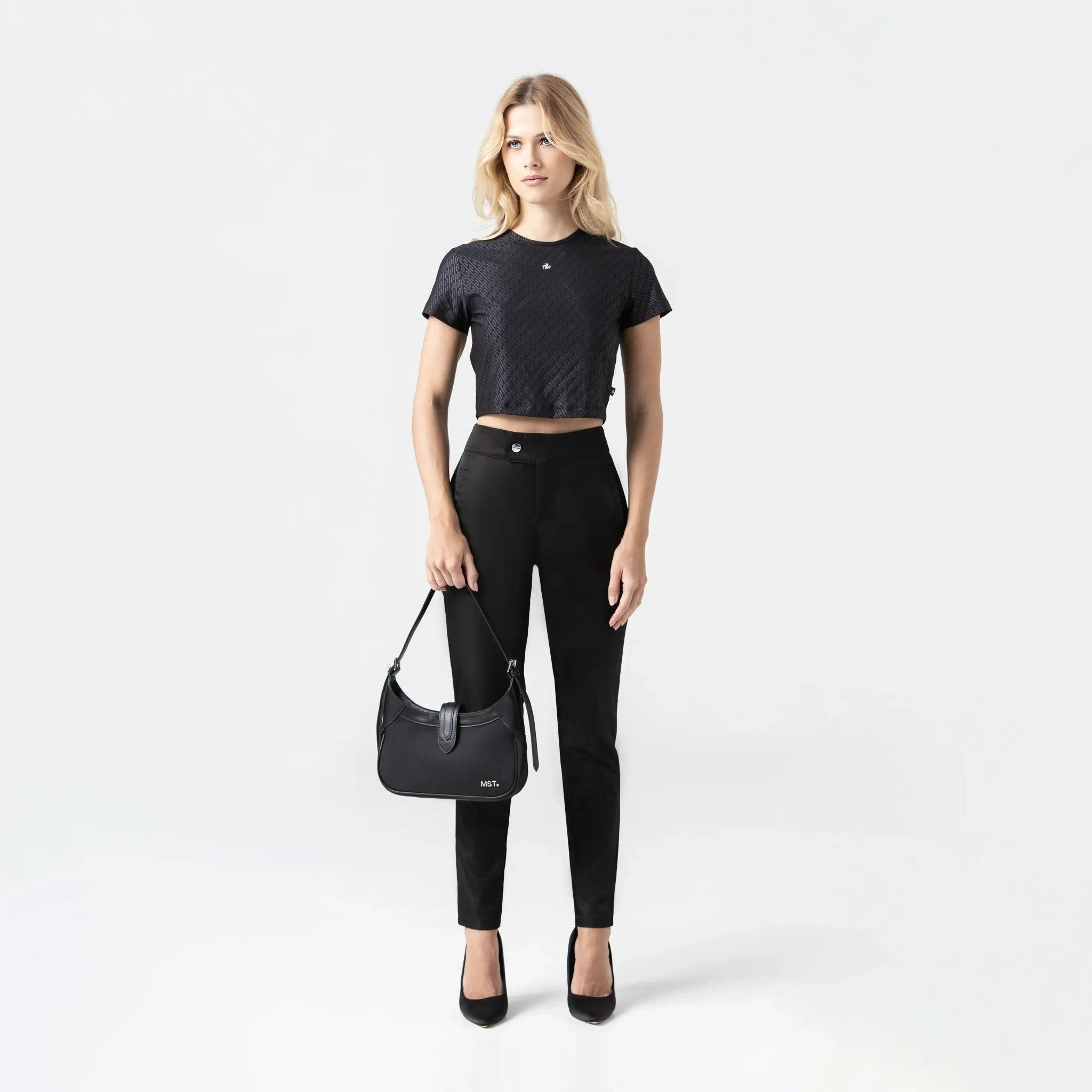 NALA HANDLE BAG WOMEN BLACK - Monastery | Tienda Oficial Colombia