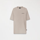 NAPBRAND T-SHIRT OVERSIZED MEN BEIGE - Monastery | Tienda Oficial Colombia