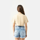 NASHI CROP TOP WOMEN IRISH CREAM - Monastery | Tienda Oficial Colombia