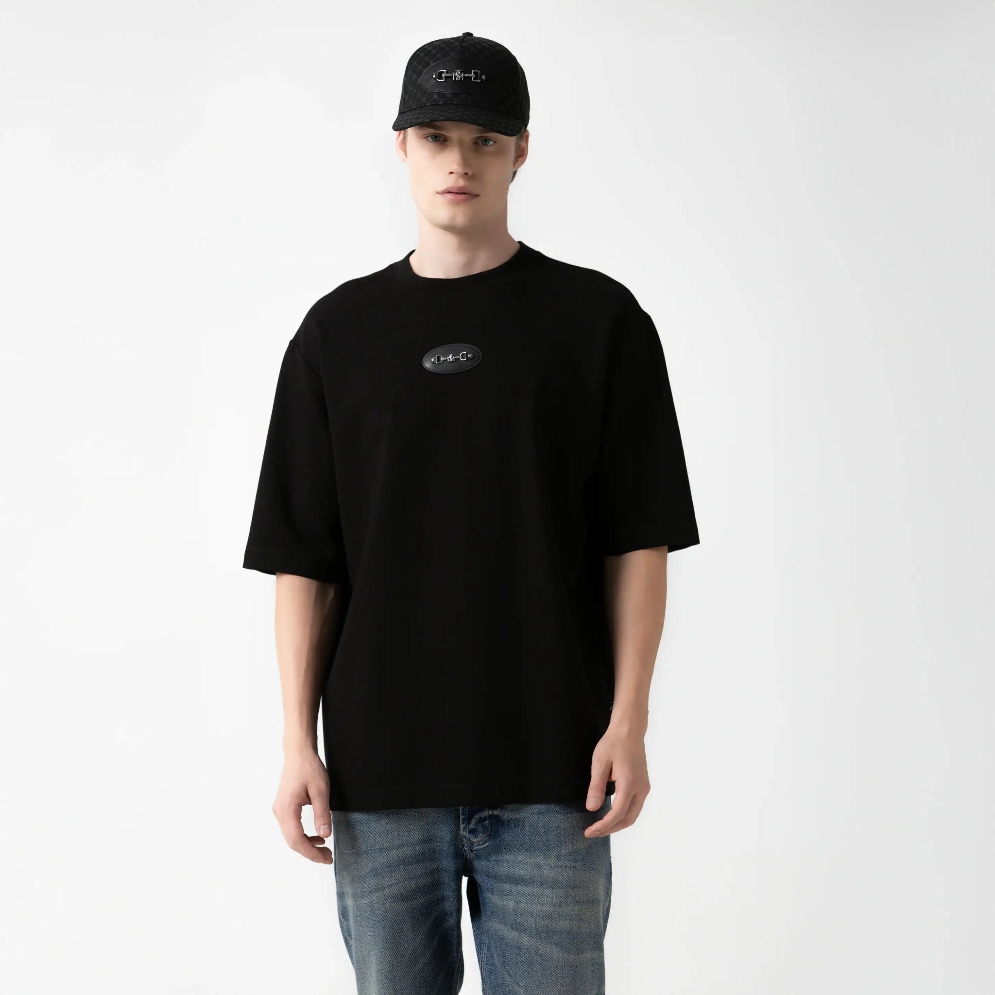NASHVILLE T - SHIRT OVERSIZED MEN BLACK - Monastery | Tienda Oficial Colombia
