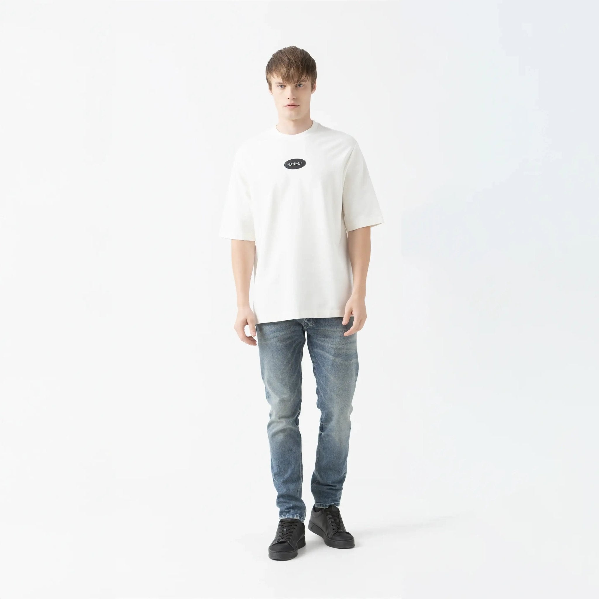 NASHVILLE T - SHIRT OVERSIZED MEN WHITE - Monastery | Tienda Oficial Colombia
