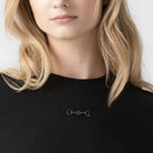 NATASHA CROP TOP WOMEN BLACK - Monastery | Tienda Oficial Colombia