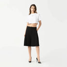 NATASHA CROP TOP WOMEN WHITE - Monastery | Tienda Oficial Colombia