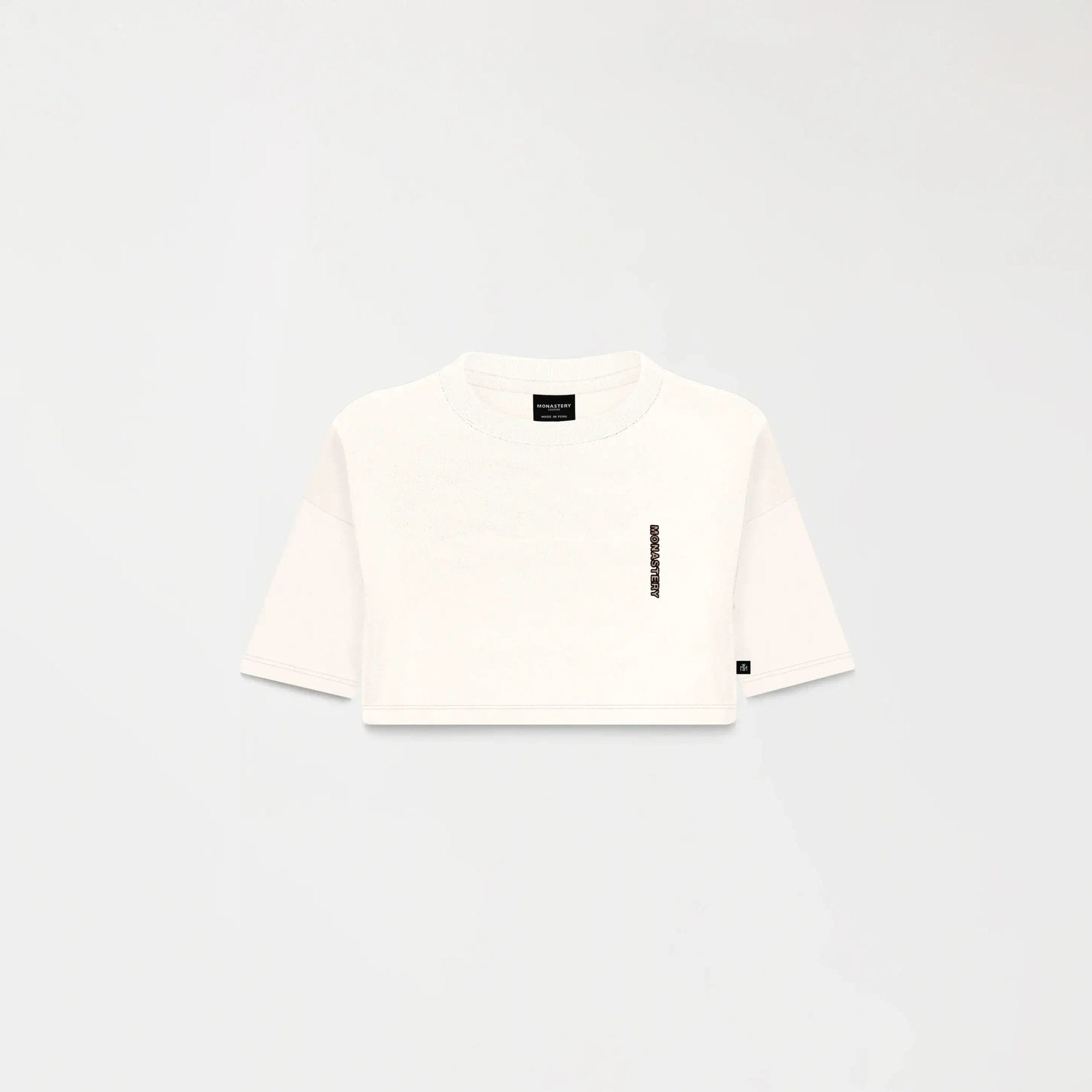 NEKANE CROP TOP WOMEN WHITE ASPARAGUS - Monastery | Tienda Oficial Colombia