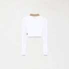 NEWBURY CROP TOP WOMEN WHITE - Monastery | Tienda Oficial Colombia