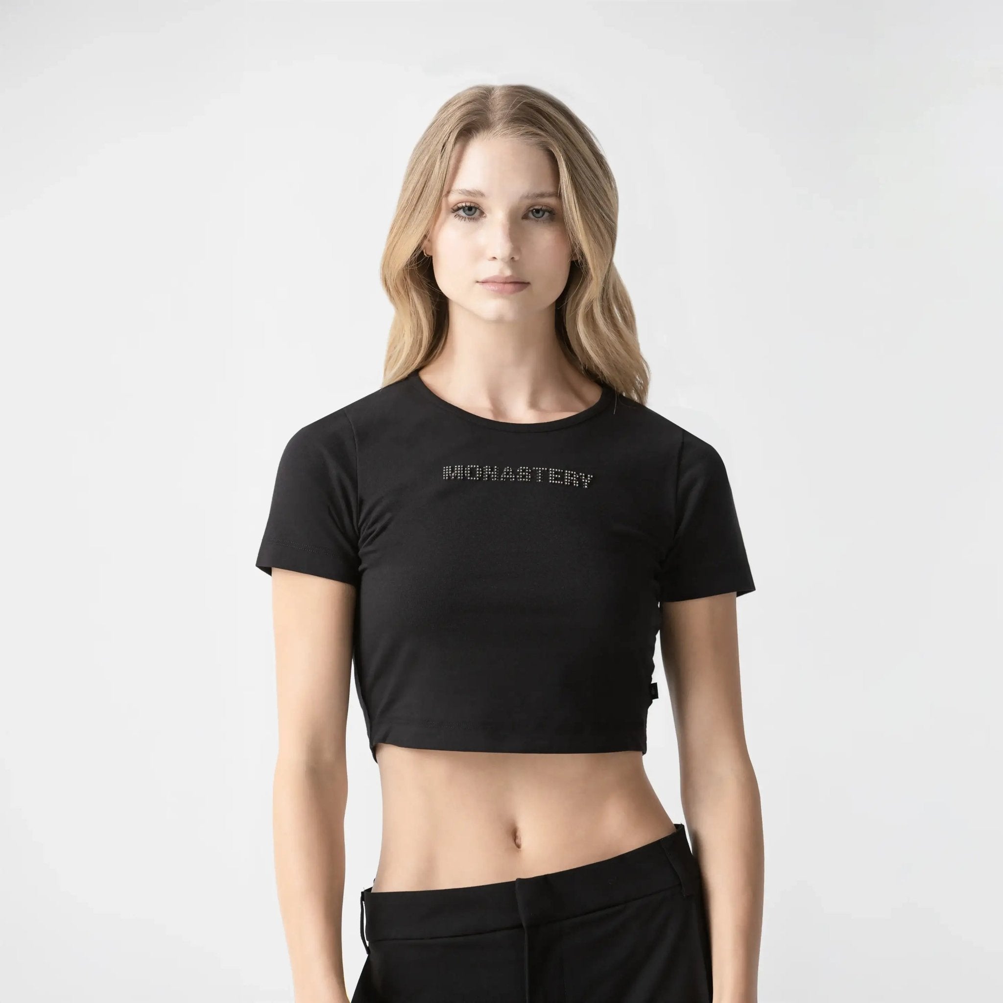 NICOLLE CROP TOP WOMEN BLACK - Monastery | Tienda Oficial Colombia