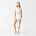 NICOLLE CROP TOP WOMEN CAMEO ROSE - Monastery | Tienda Oficial Colombia