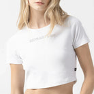 NICOLLE CROP TOP WOMEN WHITE - Monastery | Tienda Oficial Colombia