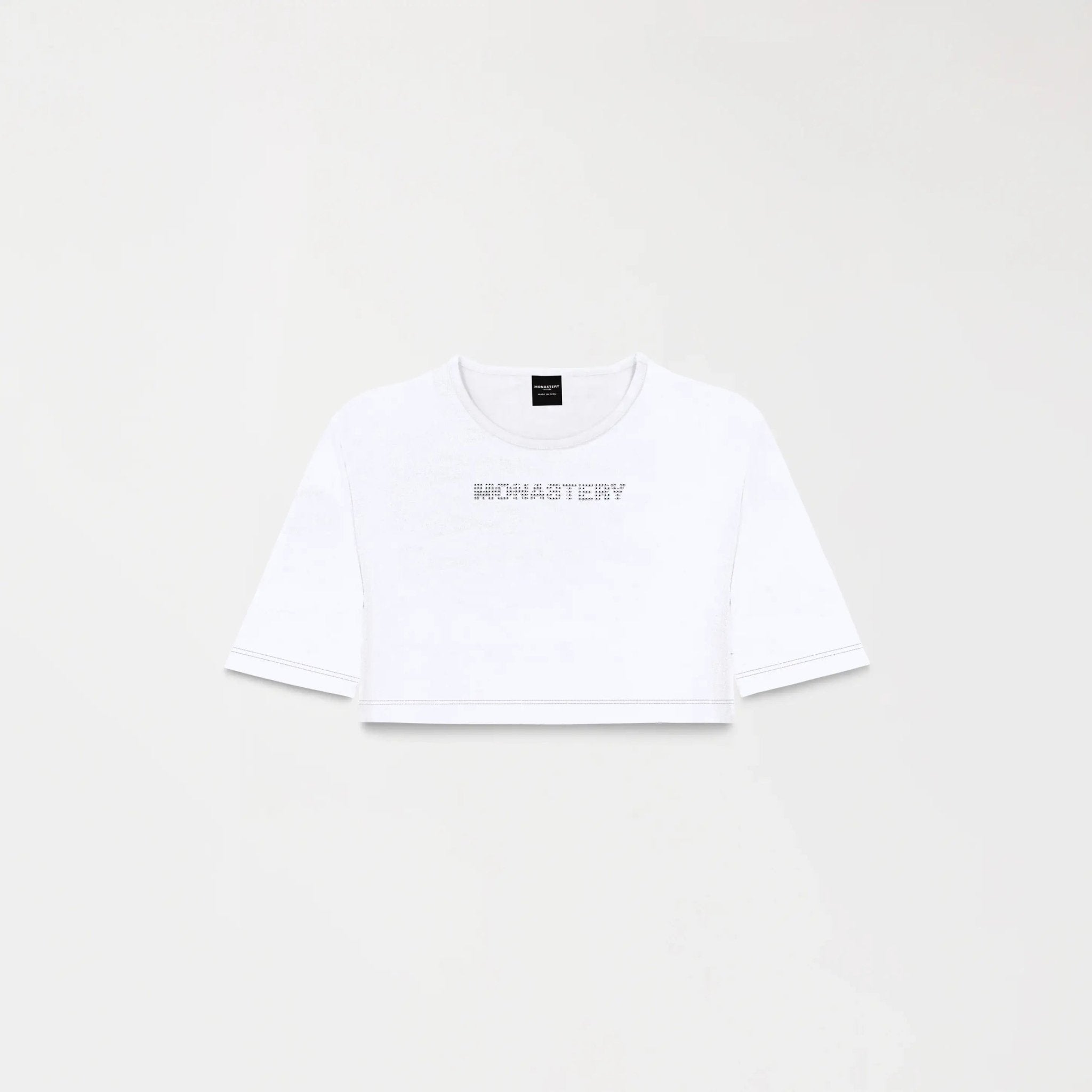 NICOLLE CROP TOP WOMEN WHITE - Monastery | Tienda Oficial Colombia