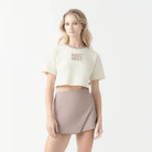 NOORA CROP TOP WOMEN WHITE ASPARAGUS - Monastery | Tienda Oficial Colombia