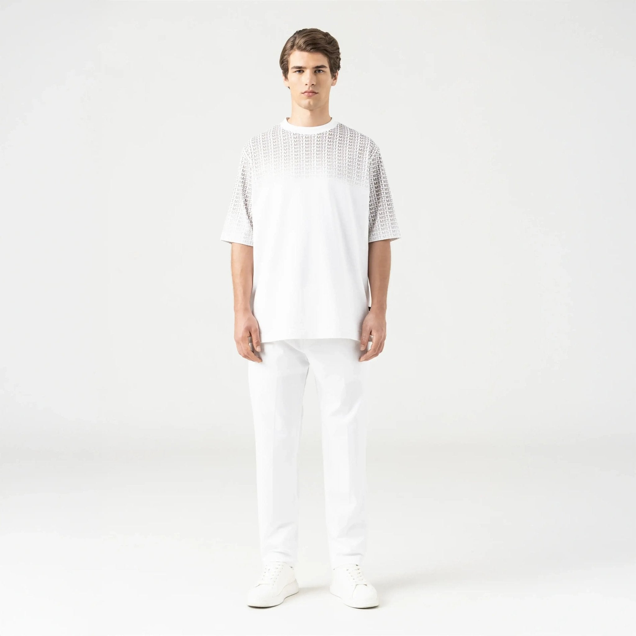 OLDENBURG T - SHIRT OVERSIZED MEN WHITE - Monastery | Tienda Oficial Colombia