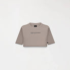 ROISIN CROP TOP WOMEN TAUPE GRAY - Monastery | Tienda Oficial Colombia