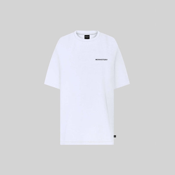 RUSTON T-SHIRT OVERSIZED WHITE - Monastery | Tienda Oficial Colombia