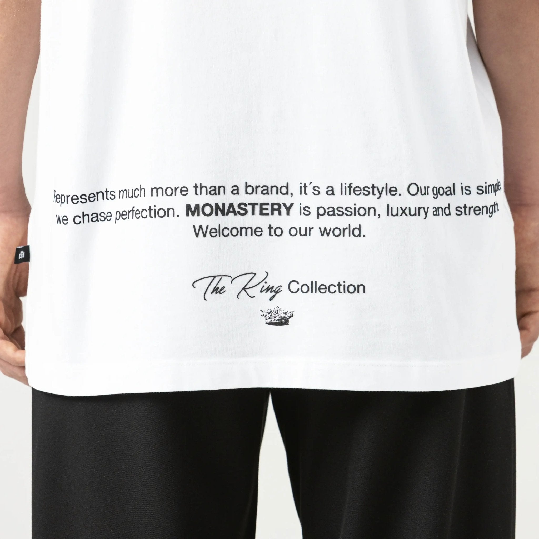 SACTUM T - SHIRT MEN WHITE - Monastery | Tienda Oficial Colombia