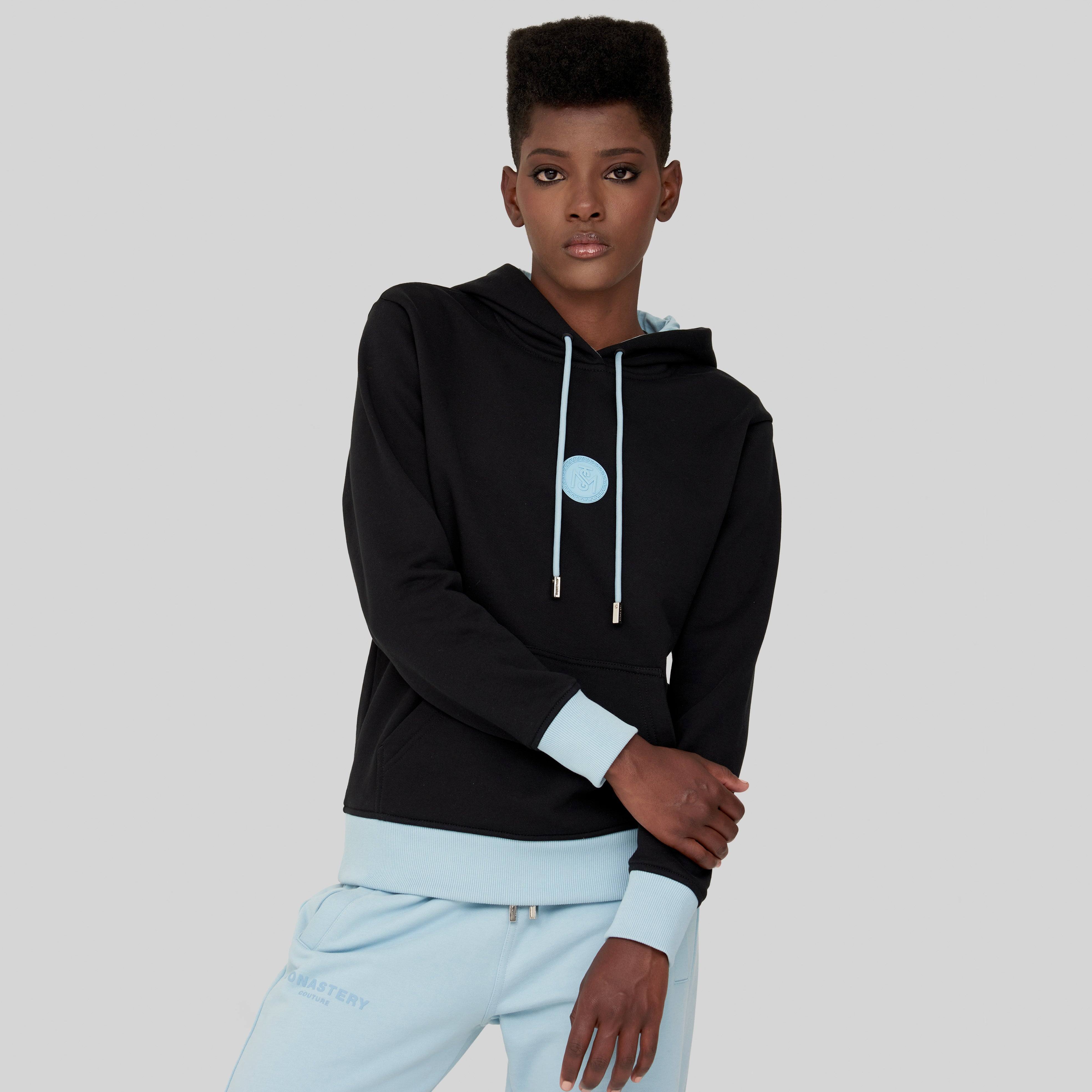 SARISA BLACK HOODIE - Monastery