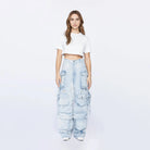 SASSA JEAN WOMEN BABY BLUE - Monastery | Tienda Oficial Colombia