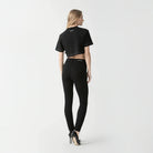 SAVANNA CROP TOP WOMEN BLACK - Monastery | Tienda Oficial Colombia
