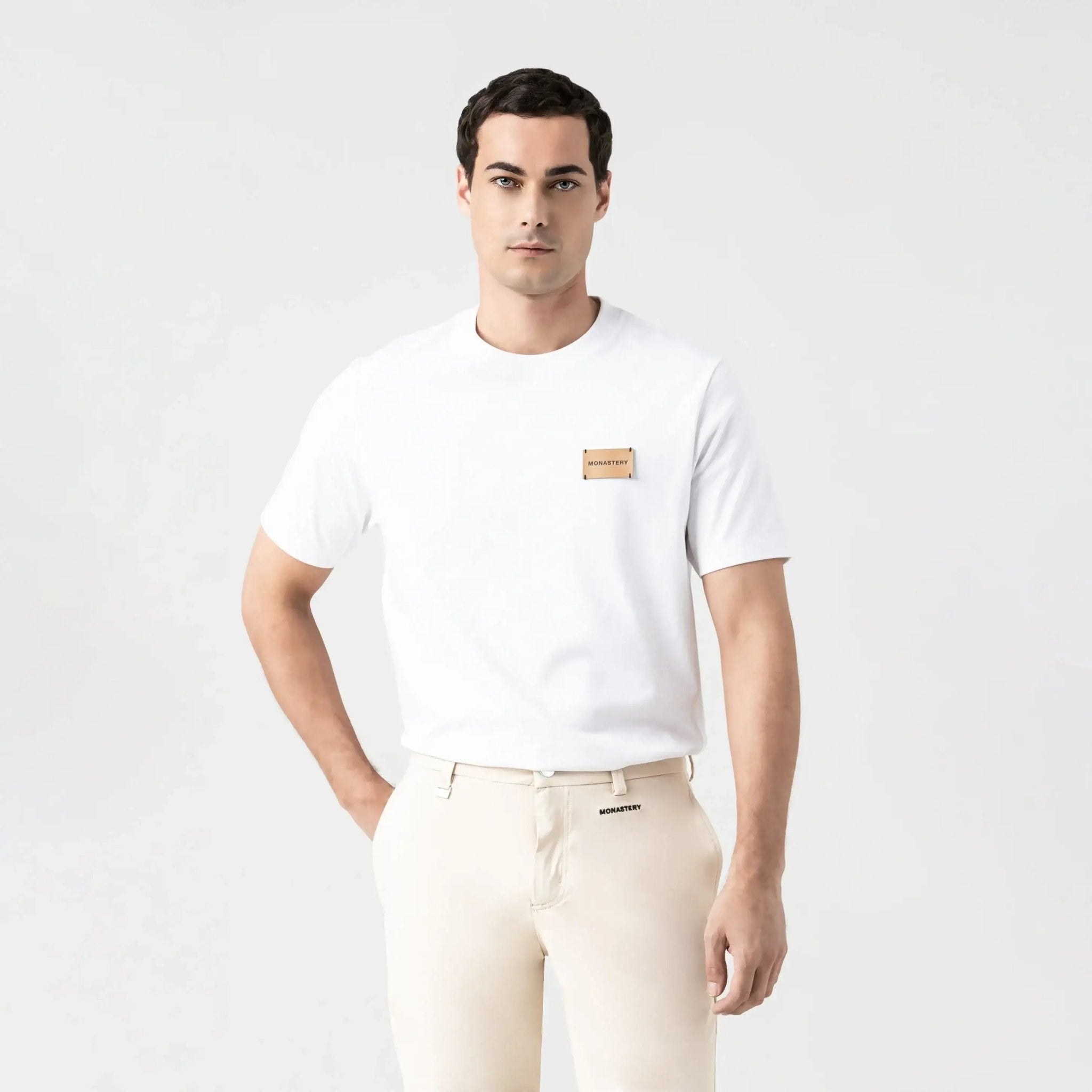 SHAREEF T - SHIRT MEN WHITE - Monastery | Tienda Oficial Colombia