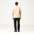 SHEVAL T - SHIRT OVERSIZED MEN IRISH CREAM - Monastery | Tienda Oficial Colombia