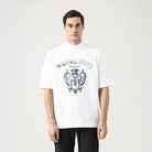 SHEVAL T - SHIRT OVERSIZED MEN WHITE - Monastery | Tienda Oficial Colombia