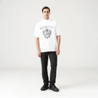 SHEVAL T - SHIRT OVERSIZED MEN WHITE - Monastery | Tienda Oficial Colombia