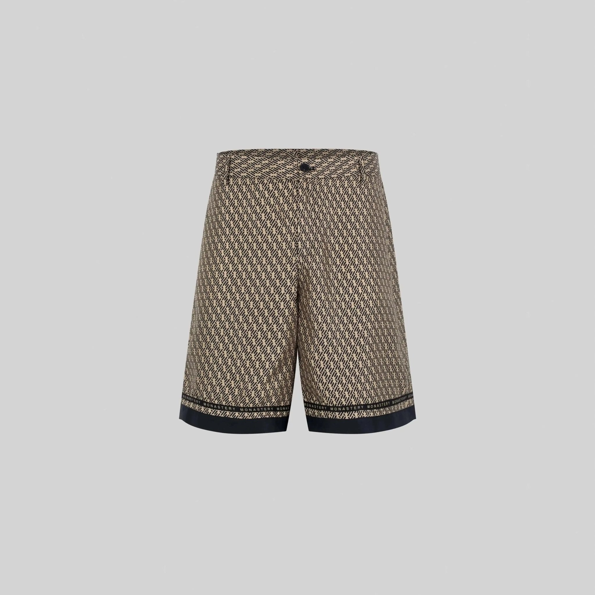 SILK SET MEN OVERSIZED SOLEIL BLACK SAFARI - Monastery | Tienda Oficial Colombia